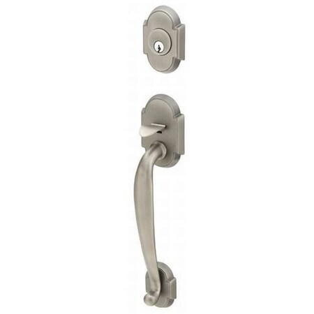 Emtek Antique Nickel Handleset, 4302MUS15ALH 4302MUS15ALH